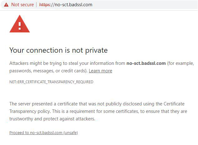 Certificate Transparency