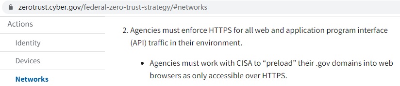 HSTS就是对HTTP的零信任