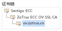 国密OV SSL证书链