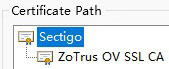 RSA SSL certificate chain